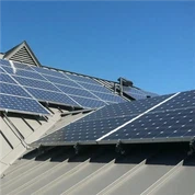 Galvanized Photovoltaic Bracket Flat Roof Solar Mounting System